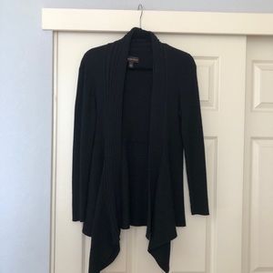 Black light weight cardigan sweater